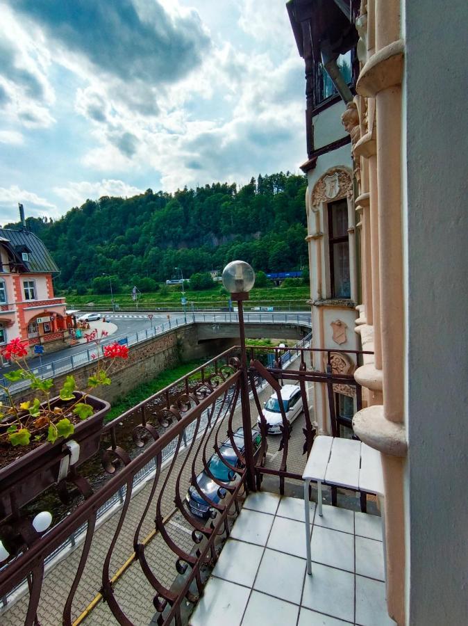 Hotel Labe Hřensko Esterno foto