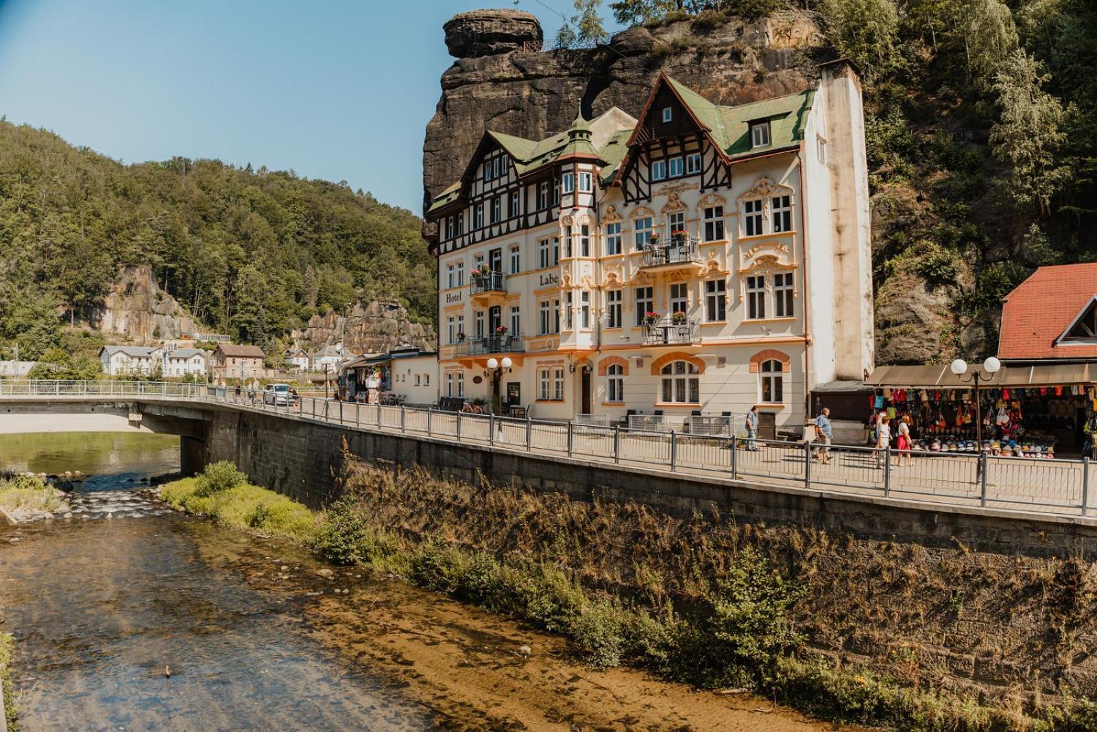 Hotel Labe Hřensko Esterno foto